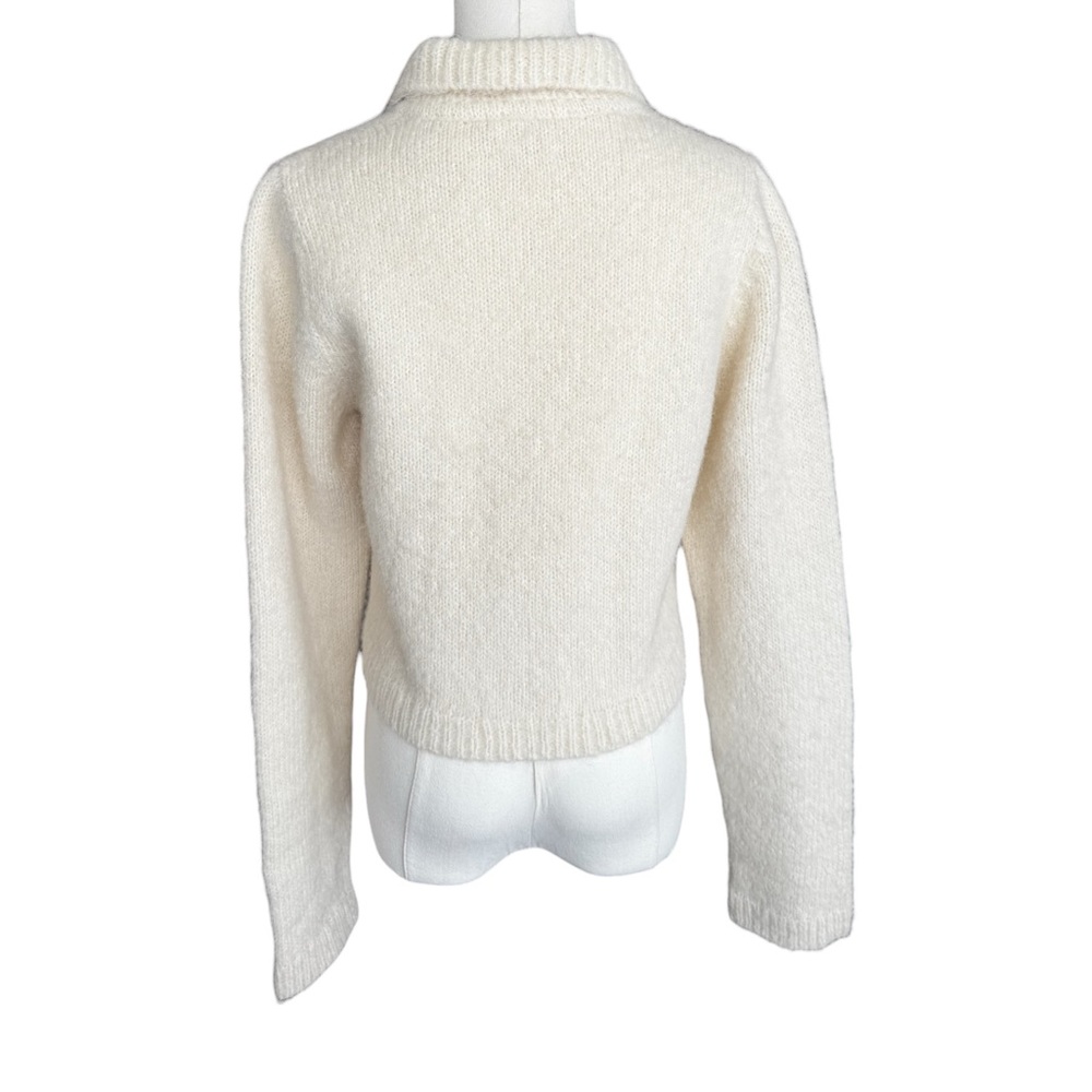 OZMA The Penny Cardigan Ivory Cream Small - Picture 8 of 12